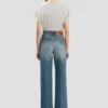 Alina jean in worn blue wash