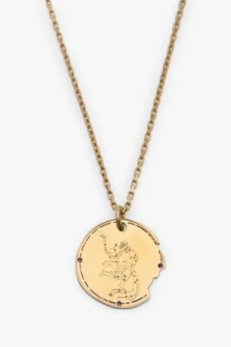 Aquarius zodiac necklace