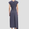 Aria midi dress in eclipse