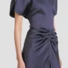 Bela midi dress in eclipse