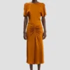 Bela midi skirt in bronze