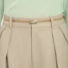 Brass micro dorian belt in light gold