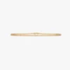 Brass micro dorian belt in light gold