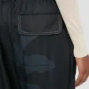 Cargo trouser in dark navy floral print