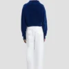 Cargo trouser in white
