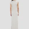Carla gown in magnesium