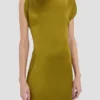 Carla gown in moss