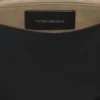 Chain pouch bag in black leather