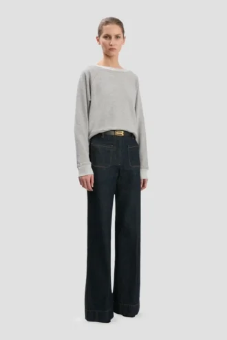 Constance sweatshirt in grey marl