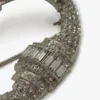 Crystal brooch