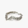 Crystal choker in silver