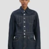 Denim jacket in light rinse