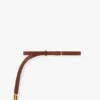 Dorian b finite belt in dark tan soft leather