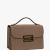 Dorian bag in dove grey leather