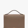 Dorian bag in dove grey leather