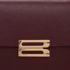 Dorian bag small in burgundy leather