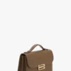 Dorian bag small in dove grey leather