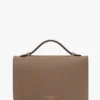 Dorian bag small in dove grey leather
