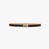 Dorian belt in black leather