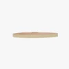 Dorian belt in ivory grained leather