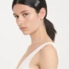 Dorian hair clip in silver