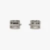 Dorian hoop earrings in silver