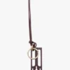 Dorian keyring in burgundy