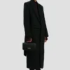 Dorian pochette in black leather