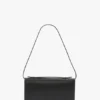 Dorian pochette in black leather