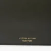 Dorian pochette in dark olive leather