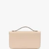 Dorian pochette in pale rose leather