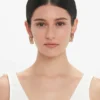 Dorian stud earrings in gold