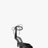 Eliza stiletto sandal 75 in black leather