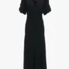 Eve midi dress in black