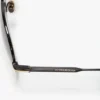 Fine metal pilot sunglasses in gold black