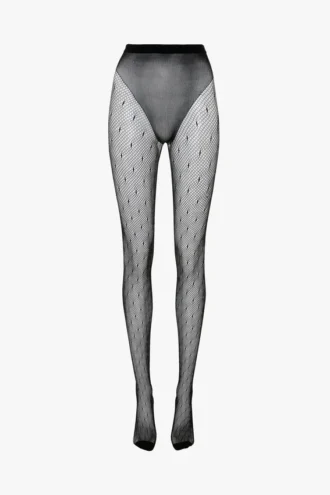 Fishnet tights in black