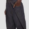 Fold detail jean in indigo