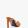 Harlow mule 100 in bronze satin