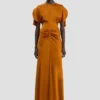 Isabella gown in bronze