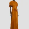 Isabella gown in bronze