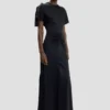 Isabella gown in navy