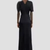 Isabella gown in navy