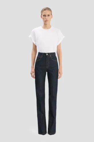 Julia stretch jean in indigo rinse