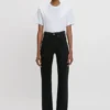 Julia stretch jean in washed black