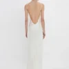 Lace cami dress in ivory