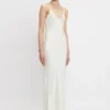 Lace cami dress in ivory