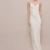 Lace cami dress in ivory