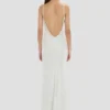 Lace cami dress in magnesium