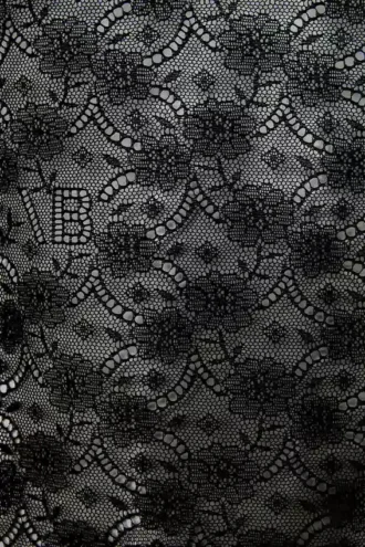 Lace cami in black