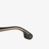 Layered mask sunglasses in black gradient